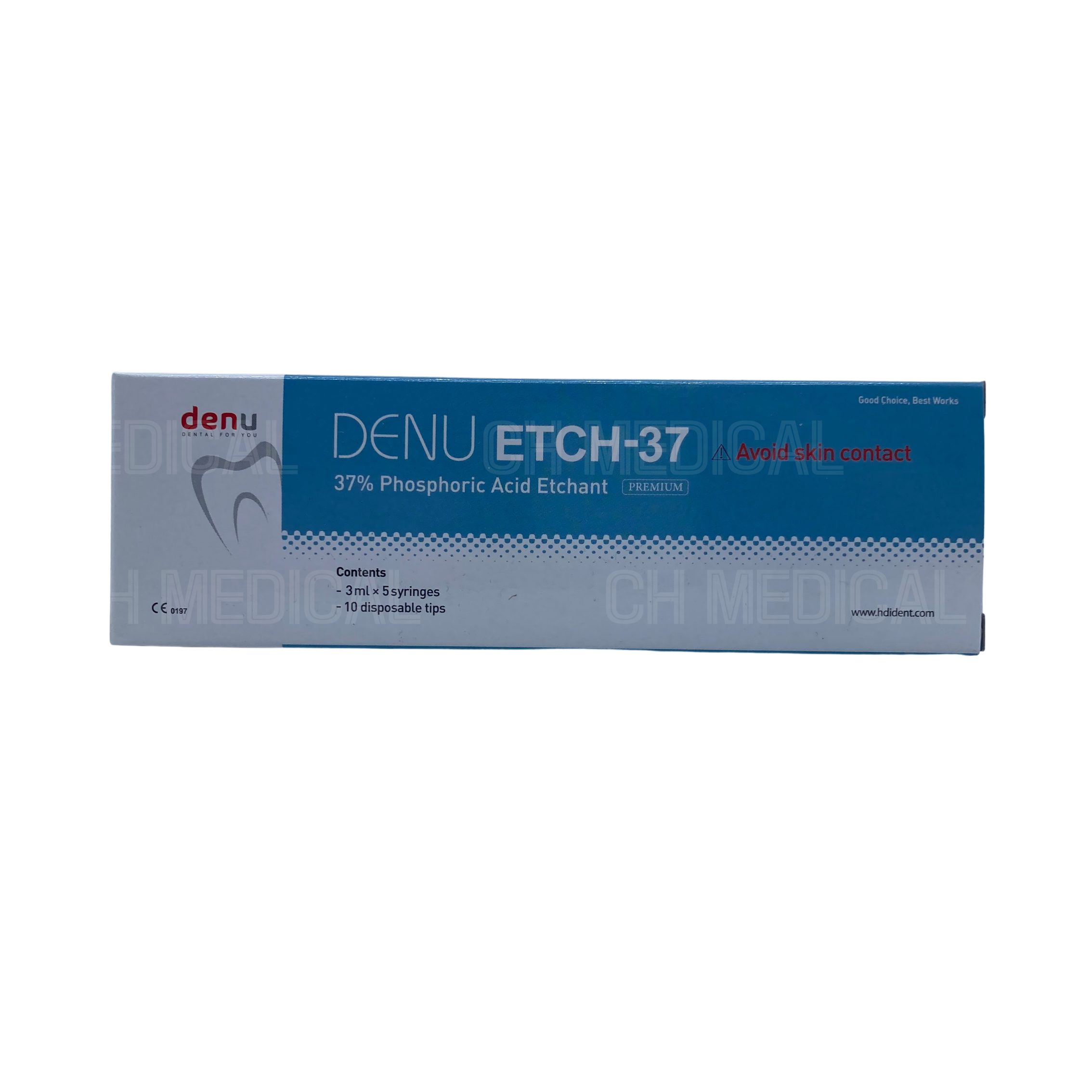 HDI) Denu Etch-37 Premium (37%) (3ml*5ea)
