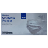 MEDICOM) SafeMask Premier 190mm #White (222314) (50ea)