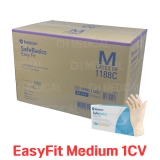MEDICOM) Latex Glove (EasyFit) #Medium (1188C) (100ea*10box)
