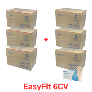 MEDICOM) Latex Glove (EasyFit) #XS~L (1188A~D) (6박스 이상 구매)