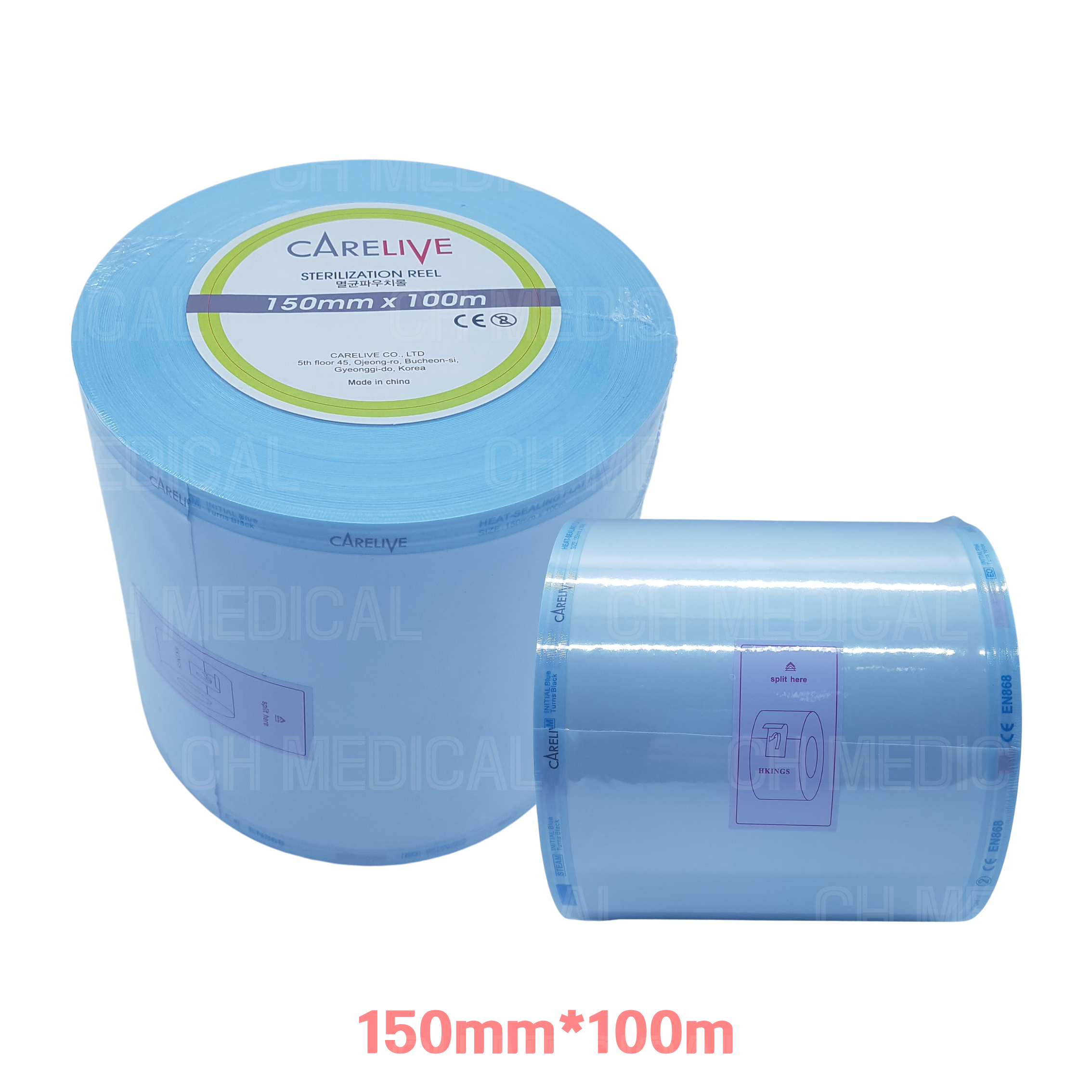 CARELIVE) Sterilization Reels (150mm*100m)