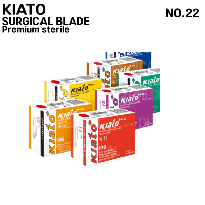KIATO) Surgical Blade #22 (100ea)