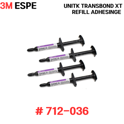 3M) Unitk Transbond XT Light Cure Adhesive Paste #712-036 (4g*4ea)