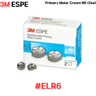 3M) Primary Molar Crown ND #ELR6 (2ea)