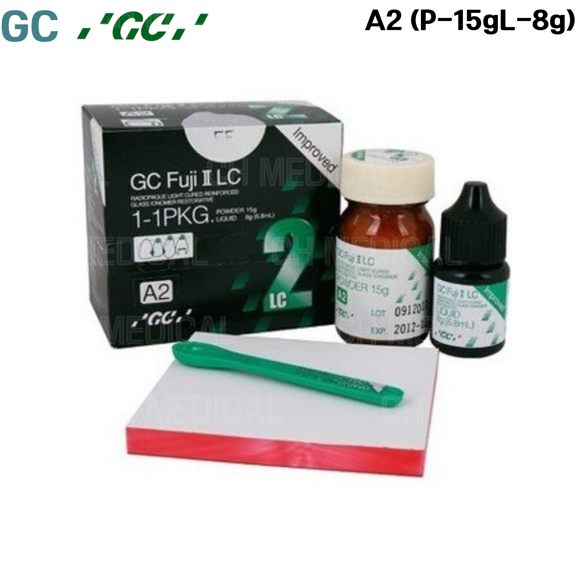 GC) Fuji II LC #A2 (P-15g/L-8g)