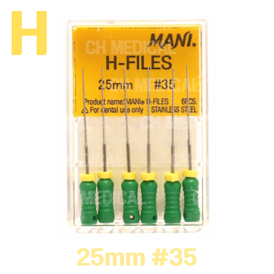 MANI) H-File 25mm #35 (6ea)