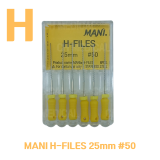 MANI) H-File 25mm #50 (6ea)