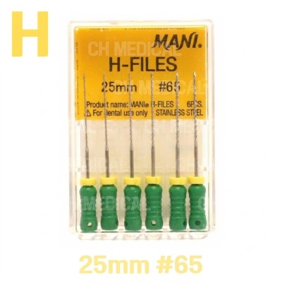 MANI) H-File 25mm #65 (6ea)