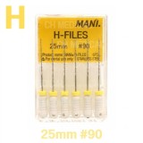 MANI) H-File 25mm #90 (6ea)