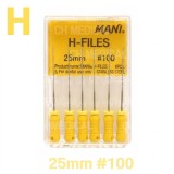 MANI) H-File 25mm #100 (6ea)