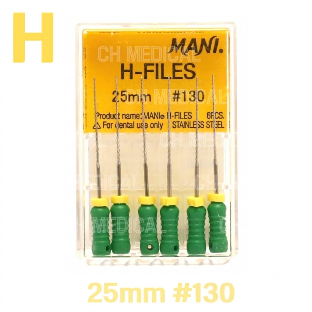 MANI) H-File 25mm #130 (6ea)