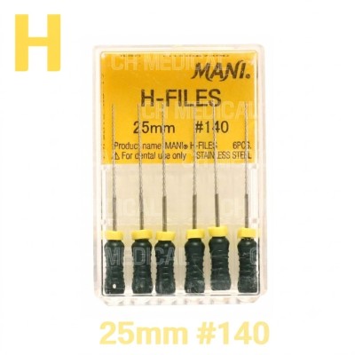 MANI) H-File 25mm #140 (6ea)