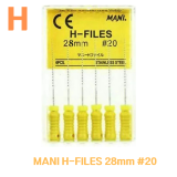 MANI) H-File 28mm #20 (6ea)