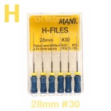 MANI) H-File 28mm #30 (6ea)
