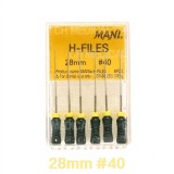 MANI) H-File 28mm #40 (6ea)