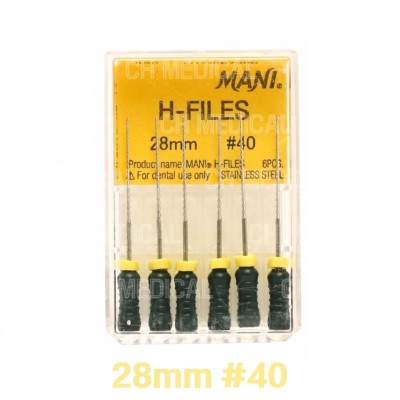 MANI) H-File 28mm #40 (6ea)