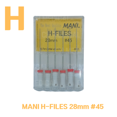 MANI) H-File 28mm #45 (6ea)