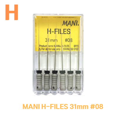 MANI) H-File 31mm #08 (6ea)