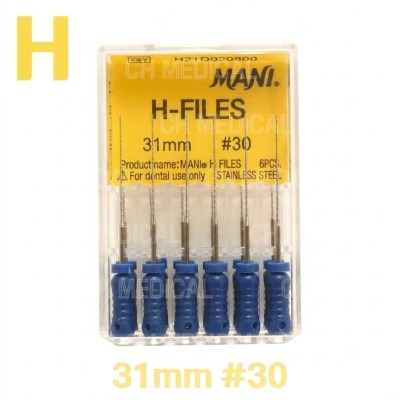 MANI) H-File 31mm #30 (6ea)