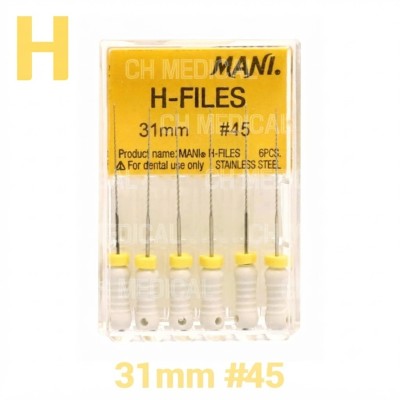 MANI) H-File 31mm #45 (6ea)