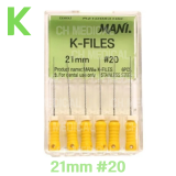 MANI) K-File 21mm #20 (6ea)