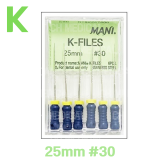 MANI) K-File 25mm #30 (6ea)