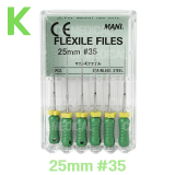 MANI) K-File 25mm #35 (6ea)