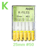 MANI) K-File 25mm #50 (6ea)