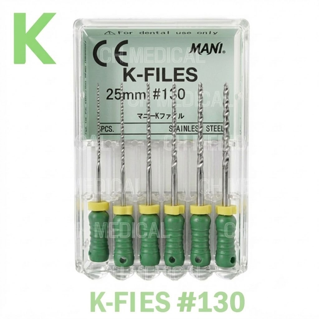 MANI) K-File 25mm #130 (6ea)