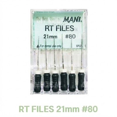 MANI) RT File 21mm #80 (6ea)