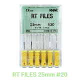 MANI) RT File 25mm #20 (6ea)