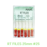 MANI) RT File 25mm #25 (6ea)