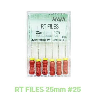 MANI) RT File 25mm #25 (6ea)