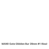 MANI) Gate Glidden Bur 28mm #1 (6ea)