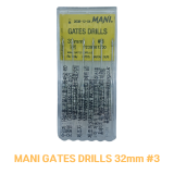 MANI) Gate Glidden Bur 32mm #3 (6ea)