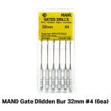 MANI) Gate Glidden Bur 32mm #4 (6ea)