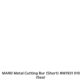 MANI) Metal Cutting Bur (Short) #M1931 010 (5ea)