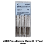 MANI) Peeso Reamer 32mm #2 (0.9mm) (6ea)