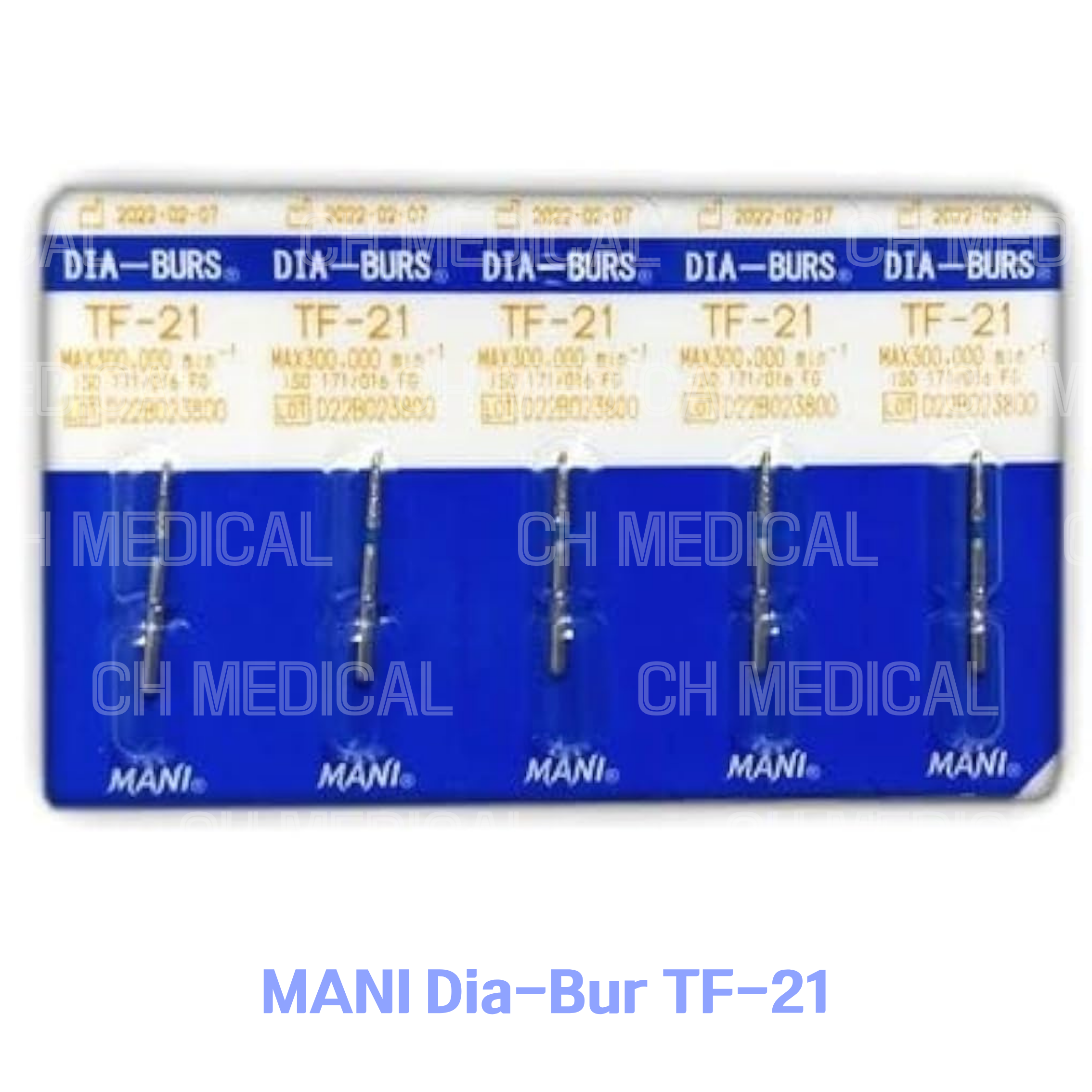 MANI) Diamond Bur #TF-21 (5ea)