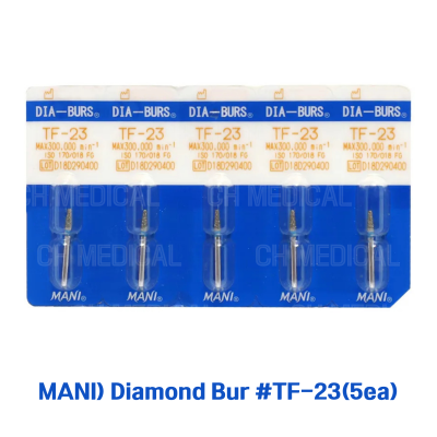 MANI) Diamond Bur #TF-23 (5ea)