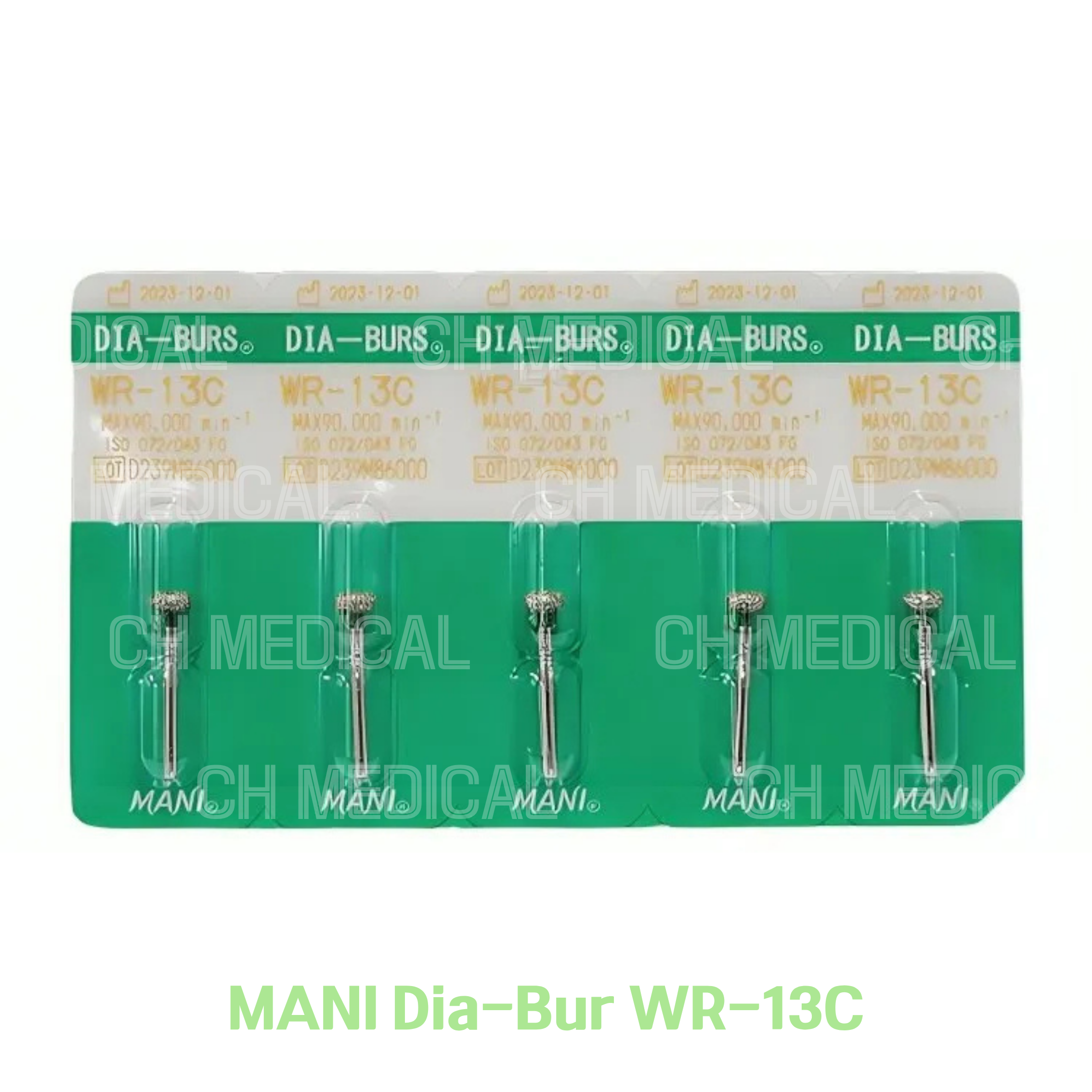 MANI) Diamond Bur #WR-13C (5ea)