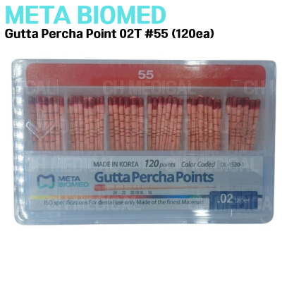 META) Gutta Percha Point 02T #55 (120ea)