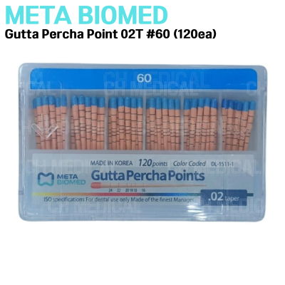 META) Gutta Percha Point 02T #60 (120ea)