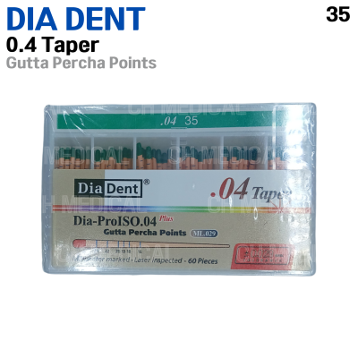 DIADENT) Gutta Percha Point 04T #35 (60ea)