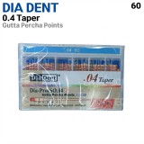 DIADENT) Gutta Percha Point 04T #60 (60ea)