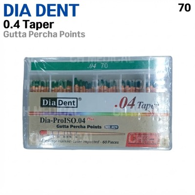 DIADENT) Gutta Percha Point 04T #70 (60ea)