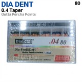 DIADENT) Gutta Percha Point 04T #80 (60ea)