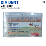 DIADENT) Gutta Percha Point 06T #15 (60ea)