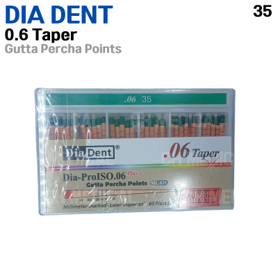 DIADENT) Gutta Percha Point 06T #35 (60ea)