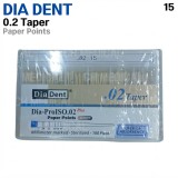 DIADENT) Paper Point 02T #15 (200ea)